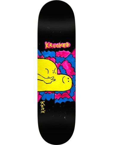 Knox Greetings 8.12 Skateboard Deck Les êtres humains sont 