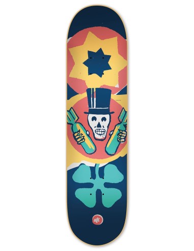 Bombers Double Dose 8.5 Skateboard Deck s'inspire de l'anatomie humaine