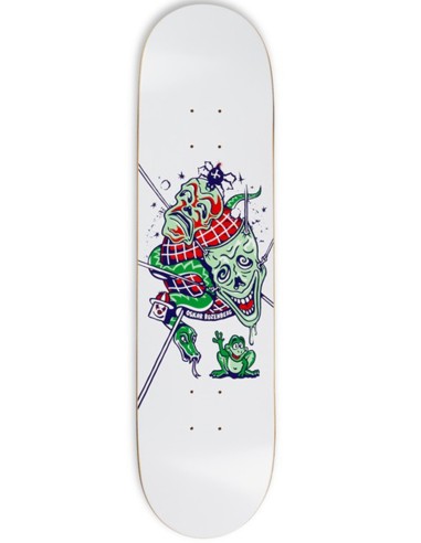 Rozenberg The Mask White 7.875 & 8.125 Skateboard Deck de l' environnement